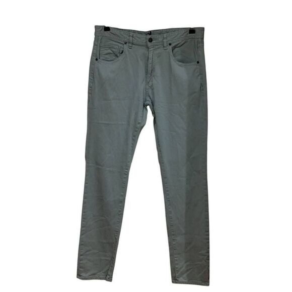 Johnnie-O 5 Pocket Jean Cut Pants Size 33x34 US Hugo In Mako Mako - Picture 3 of 9